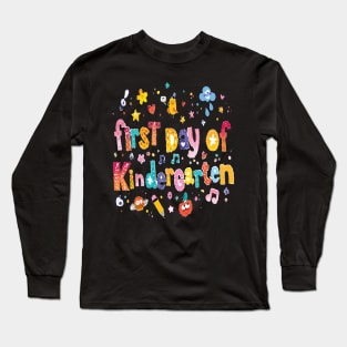 First day of kindergarten Long Sleeve T-Shirt